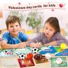 OCHIDO 30Pcs Valentine's Greeting Cards With Sports Squeeze Balls Kits,Kids Valentine Cards Exchange,School Valentines Day Gift,Class Game Prizes,Valentines Party Favor Supplies view 4