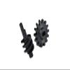 Carbon Steel Overdrive Differential Worm Gear Set 14T For Axial Rc Truck 1/24 SCX24 Crawlers - Black view 2