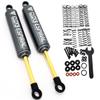 NHX RC 100mm Espiral Two Stage Internal Spring Damper Shocks (2) Gunmetal : Crawler view 1