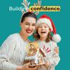 Baketivity Holiday Gingerbread House Kit And Kids Cookbook - Bake And Build Edible Gingerbread House - Kids Baking Set With Materials And Premeasured Ingredients - Kids Holiday Cookbook And Baking Kit view 3