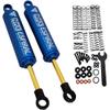 NHX RC 90mm Espiral Two Stage Internal Spring Damper Shocks (2) Blue : Crawler view 1