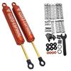 NHX RC 120mm Espiral Two Stage Internal Spring Damper Shocks (2) Orange : Crawler view 1