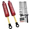 NHX RC 90mm Espiral Two Stage Internal Spring Damper Shocks (2) Red : Crawler view 1