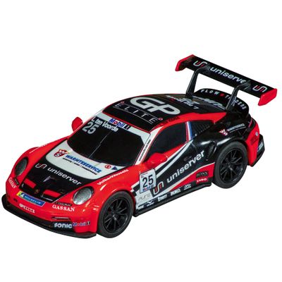 Carrera 64207 Porsche 911 GT3 Cup Team GP-Elite No.25 1:43 Scale Analog Slot Car Racing Vehicle GO Slot Car Toy Race Track Sets