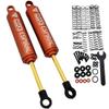 NHX RC 90mm Espiral Two Stage Internal Spring Damper Shocks (2) Orange : Crawler view 1