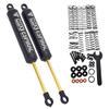 NHX RC 120mm Espiral Two Stage Internal Spring Damper Shocks (2) Black : Crawler view 1
