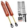 NHX RC 110mm Espiral Two Stage Internal Spring Damper Shocks (2) Orange : Crawler view 1