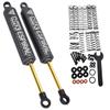 NHX RC 110mm Espiral Two Stage Internal Spring Damper Shocks (2) Gunmetal : Crawler view 1