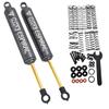 NHX RC 120mm Espiral Two Stage Internal Spring Damper Shocks (2) Gunmetal : Crawler view 1