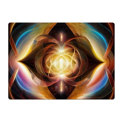 Kaleidoscope Car Magnet 2 PCS - Themed Car Magnet - Abstract Sticker