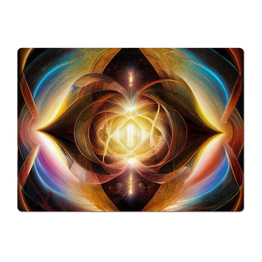 Kaleidoscope Car Magnet 2 PCS - Themed Car Magnet - Abstract Sticker