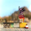 CANDYCAR Wooden Diecast Collection - Lone Cactus Motel, Premium Handcrafted Beech Wood Toy view 2