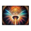 Kaleidoscope Painting Car Magnet 2 PCS - Graphic Car Magnet - Themed Sticker view 1