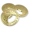 Luck Lab Set of 3 Metal Bottle Opener Poker Buttons - Dealer Button, Big Blind and Small Blind Metal Weights (Position Markers) for Texas Hold Em - 2 inch view 3