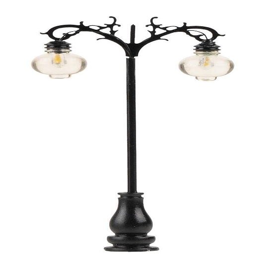 FALLER 180215 HO Scale LED Streetlight - Pendant Luminaires, 2-15/16" 7.5cm Warm White pkg(1)