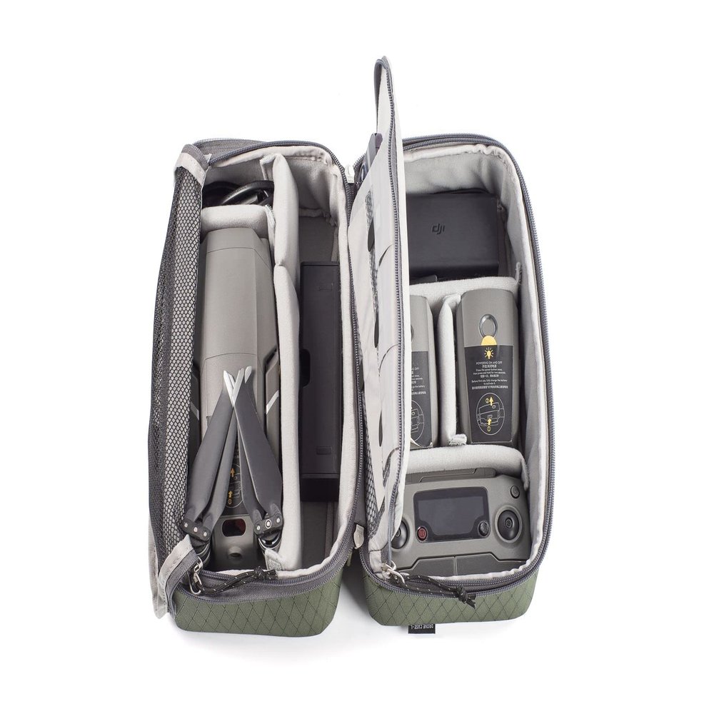 f-stop Drone Case Large Padded Weatherproof Carry Protection for Compact DJI Air, Mavic, Mini, Autel EVO Drones