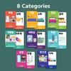 Stellarsol 96 Korean Vocabulary Flashcards  Things Around The House, 192 Essential Hangul Words for Bilingual Beginners + Free MP3 Audio view 2