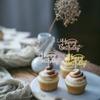 Rsstarxi 24 Pack Happy Birthday Cupcake Toppers Glitter Birthday Cupcake Food Picks for Celebrating Happy Birthday Party Cake Decorations Supplies Gold Rose gold Silver view 3