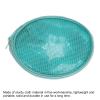 PATIKIL Mesh Beach Bag, Sea Shells Mesh Tote Sand Boxes Collecting Nets Bags with Zipper for Travel, Green view 3