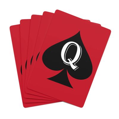 Brian Bula Queen of Spades Playing Cards Queen of Spades QOS Poker Cards