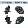 MORLORDY RC Metal Two Speed Transmission Case Gearbox Assembly for 1/24 RC Crawler Car Axial SCX24 Upgrades Parts Accessories view 2