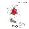 Differ Set 37T 1.35M ARA310956 w/ #45 Steel Input Gear 13T ARA311031 for Arrma Granite Typhon Big Rock Senton Vorteks Vendtta 3S Outcast Kraton 4S Upgrade Parts (Red) view 3