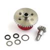 Differ Set 37T 1.35M ARA310956 w/ #45 Steel Input Gear 13T ARA311031 for Arrma Granite Typhon Big Rock Senton Vorteks Vendtta 3S Outcast Kraton 4S Upgrade Parts (Red) view 4