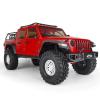 MORLORDY RC Front Bumper With LED Lights for 1/10 RC Truck Crawler Car SCX10 III AXI030007 JLU Accessories Upgrades view 2
