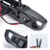 MORLORDY RC Front Bumper With LED Lights for 1/10 RC Truck Crawler Car SCX10 III AXI030007 JLU Accessories Upgrades view 3