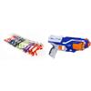 G & F Products - 13016-NEW 13016NEW Safety Goggles (12 Pack), unisex & NERF Disruptor Elite Blaster - 6-Dart Rotating Drum, Slam Fire, Includes 6 Official Nerf Elite Darts view 1