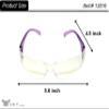 G & F Products - 13016-NEW 13016NEW Safety Goggles (12 Pack), unisex & NERF Disruptor Elite Blaster - 6-Dart Rotating Drum, Slam Fire, Includes 6 Official Nerf Elite Darts view 3