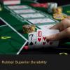71 x 36Inch Texas Hold'Em Poker Mat Portable Rubber Poker Table Top Water Waterproof, Noise Reduction Suitable For Any Tabletop Game Premium Carry Bag Is Provided For Playing Everywhere(Green) view 4