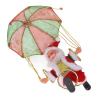 Parachute Toys, Cute Shape Hanging Outdoor Christmas Decorations Electric Singing and Dancing Battery Powered Christmas Ornaments for Window Doors Trees (Circling) view 3