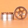 LAFEINA 1.9 inch Beadlock Alloy Wheel Rim for 1:10 RC Crawler Car SCX10 D90 TRX4 Tamiya CC01 MST view 4