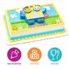 DECOPAC DecoSet CoComelon Ready for Adventure! Cake Topper, 4 Piece Cake Decoration Set With JoJo, Kittens, Wally, and Ello Puzzle Jigsaw (27978) view 2