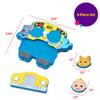 DECOPAC DecoSet CoComelon Ready for Adventure! Cake Topper, 4 Piece Cake Decoration Set With JoJo, Kittens, Wally, and Ello Puzzle Jigsaw (27978) view 4