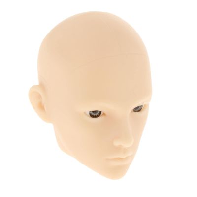 B Baosity Handmade 1/6 Dolls Head Shape with Gray