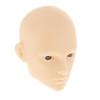 B Baosity Handmade 1/6 Dolls Head Shape with Gray view 1