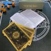 Jayiaine Tarot Deck, Waterproof and Guide Divination Oracle 80 Cards, Fortune Telling Game Set for Family Reunion Beginner Expert Reader Christmas Birthday, Black view 3