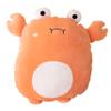 CASAGOOD Soft Flat Crab Plush Hugging Pillow Cute Orange Crab Stuffed Animal Plushies Toys Kids Anime Cushion for Birthday, Valentine's Day, Christmas...16.5 Inch view 2