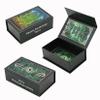 Jayiaine Tarot Cards Deck, Water Proof with Guidebook Divination Oracle 80 Cards, Fortune Telling Game Set for Family Reunion Beginners Expert Readers for Christmas Birthday, Black view 3