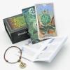 Jayiaine Tarot Cards Deck, Water Proof with Guidebook Divination Oracle 80 Cards, Fortune Telling Game Set for Family Reunion Beginners Expert Readers for Christmas Birthday, Black view 4