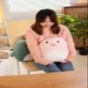 CASAGOOD Soft Flat Pig Plush Hugging Pillow Cute Pink Pig Stuffed Animal Piggy Plushies Toys Kids Piglet Anime Cushion for Birthday, Valentine's Day, Christmas...16.5 Inch view 4