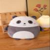 CASAGOOD Soft Flat Panda Plush Hugging Pillow Cute Black Panda Stuffed Animal Plushies Toys Kids Anime Cushion for Birthday, Valentine's Day, Christmas...16.5 Inch view 3