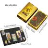 Jayiaine Tarot Cards Deck, Water Proof with Guidebook Divination Oracle 80 Cards, Fortune Telling Game Set for Family Reunion Beginners Expert Readers for Christmas Birthday, Black view 3
