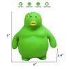 HIPIHOM Green Head Fish Toy, Decompress and Squeeze Stress Toy Figure for Adults, Relief Anti-Anxiety Mini Gadget to Relax (Large) view 3