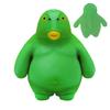 HIPIHOM Green Head Fish Toy, Decompress and Squeeze Stress Toy Figure for Adults, Relief Anti-Anxiety Mini Gadget to Relax (Small) view 1