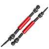 2Pcs Rear Drive Shaft CVD for 1/10 ECX 2WD Series Ruckus Torment Axe Brutus Circuit AMP RC Car Upgrade Parts(Red) view 4