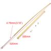 4.76mm 3/16" Flexible Shaft Strut Bearing Double Drive Bracket Flex Cable 520mm Kits for RC Boat Speed Racing Catamaran CAT (1 Set Strut + Left Hand Shaft) view 2
