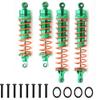 Arrma Alloy Shocks Absorber for Senton 4X4, Front & Rear 1/10 RC Damper Big Bore Hops Up Parts #AR330550 (Green) view 2
